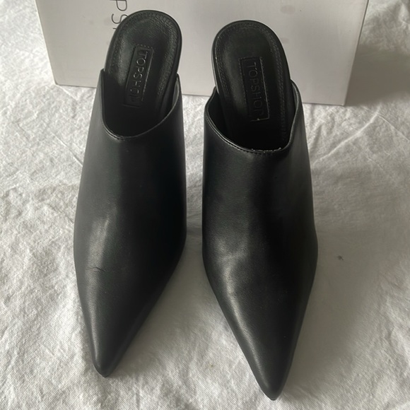 Top Shop Godiva Pointy Heel in Black - Size 38 - Picture 9 of 9